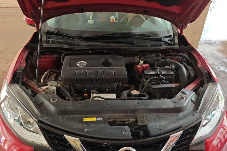 Used Nissan Tiida 2019 1.6L CVT Smart Drive Version China VI Standard Engine Bay