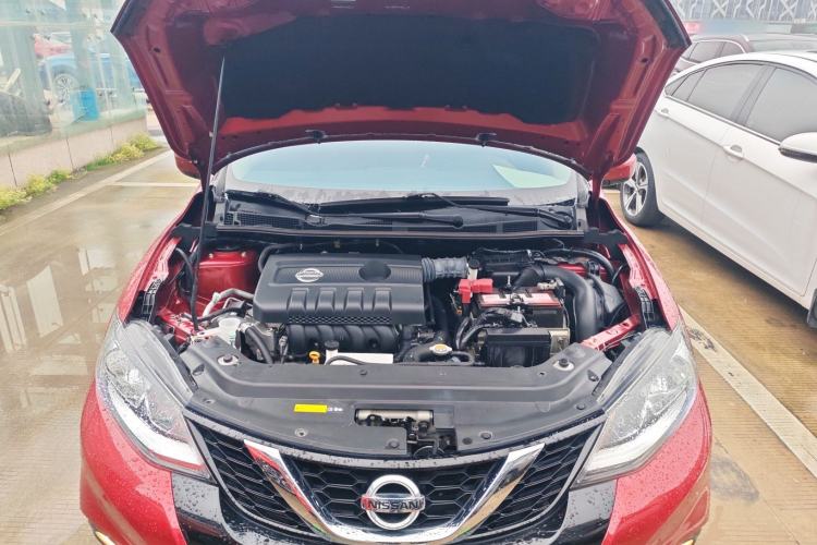 Used Nissan Tiida 2019 1.6L CVT Cool Edition China VI Standard Engine Bay