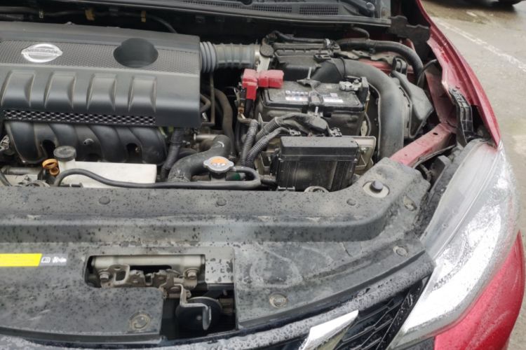 Used Nissan Tiida 2019 1.6L CVT Smart Drive Version China VI Standard Engine Bay Left