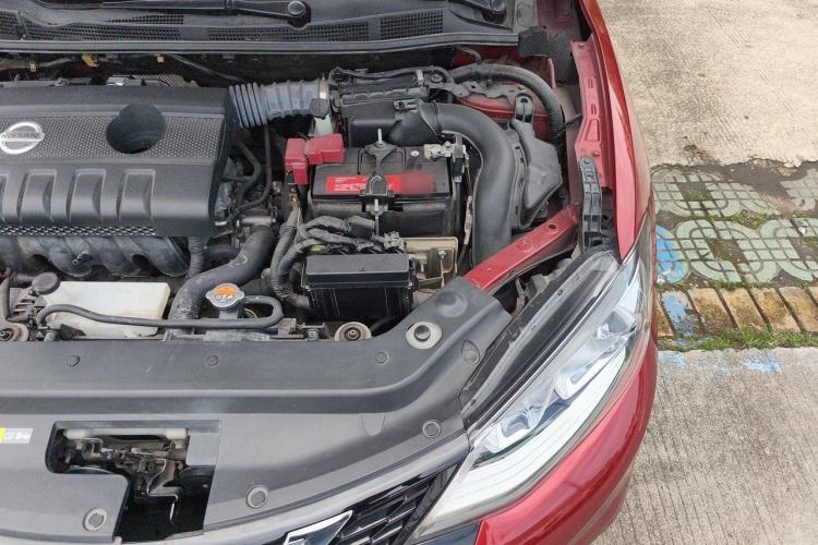 Used Nissan Tiida 2019 1.6L CVT Smart Drive Version China V Standard Engine Bay Left