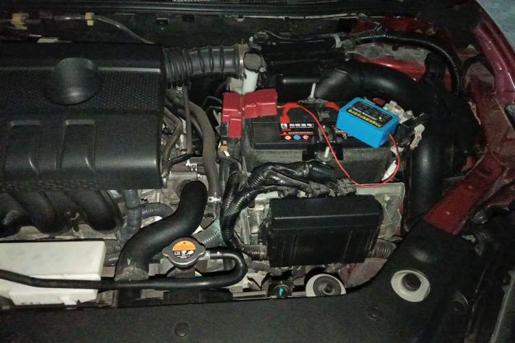Used Nissan Tiida 2019 1.6L CVT Smart Drive Version China VI Standard Engine Bay Left