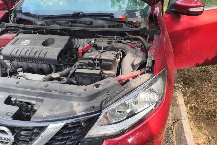 Used Nissan Tiida 2019 1.6L CVT Smart Drive Version China VI Standard Engine Bay Left