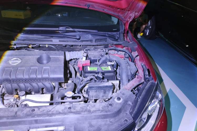 Used Nissan Tiida 2019 1.6L CVT Smart Drive Version China VI Standard Engine Bay Left