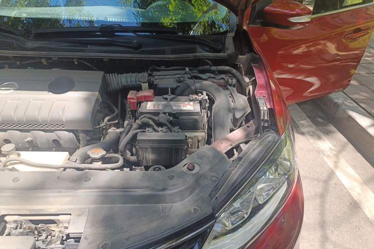 Used Nissan Tiida 2019 1.6L CVT Smart Drive Version China VI Standard Engine Bay Left