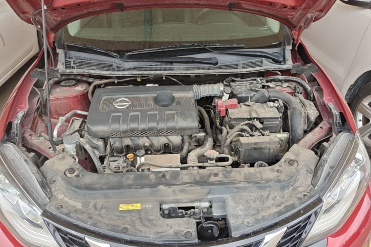 Used Nissan Tiida 2019 1.6L CVT Smart Drive Version China VI Standard Engine Bay