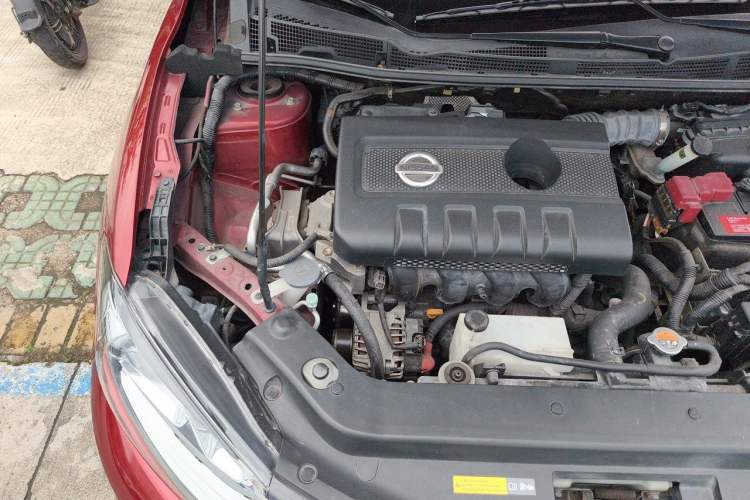 Used Nissan Tiida 2019 1.6L CVT Smart Drive Version China V Standard Engine Bay Right
