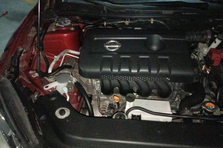 Used Nissan Tiida 2019 1.6L CVT Smart Drive Version China VI Standard Engine Bay Right