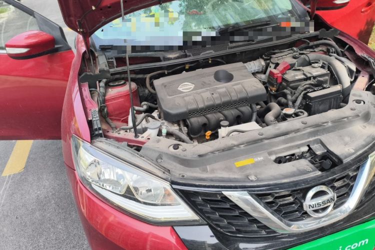 Used Nissan Tiida 2019 1.6L CVT Smart Drive Version China VI Standard Engine Bay Right