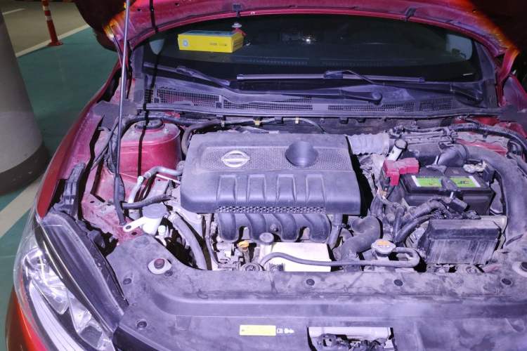 Used Nissan Tiida 2019 1.6L CVT Smart Drive Version China VI Standard Engine Bay Right