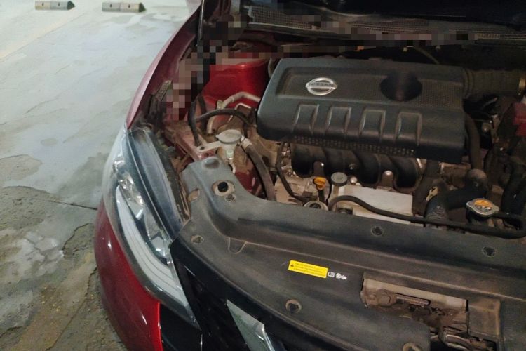 Used Nissan Tiida 2019 1.6L CVT Smart Drive Version China VI Standard Engine Bay Right
