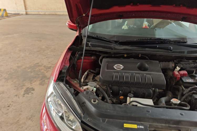 Used Nissan Tiida 2019 1.6L CVT Smart Drive Version China VI Standard Engine Bay Right
