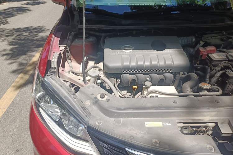 Used Nissan Tiida 2019 1.6L CVT Smart Drive Version China VI Standard Engine Bay Right