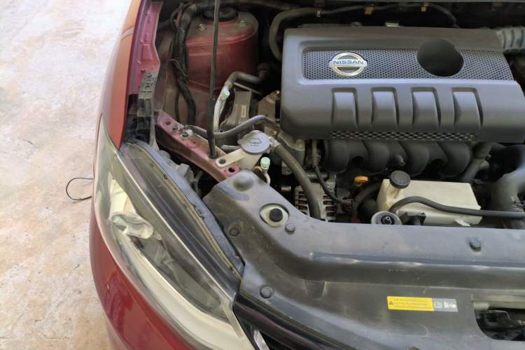 Used Nissan Tiida 2019 1.6L CVT Smart Enjoyment Version China V Standard Engine Bay Right