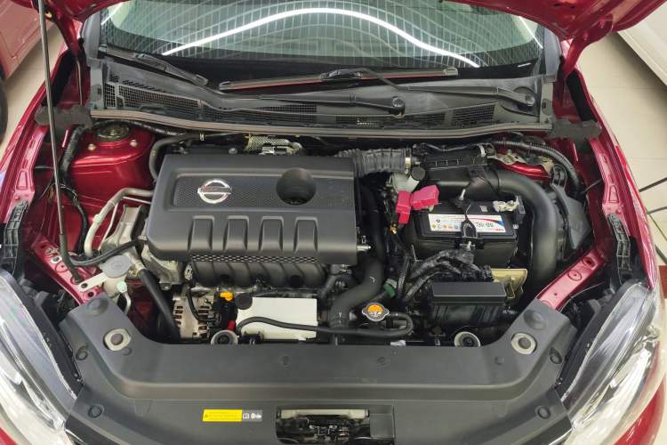 Used Nissan Tiida 2019 1.6L CVT Smart Drive Version China VI Standard Engine Bay