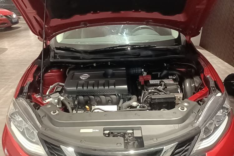 Used Nissan Tiida 2019 1.6L CVT Smart Drive Version China VI Standard Engine Bay