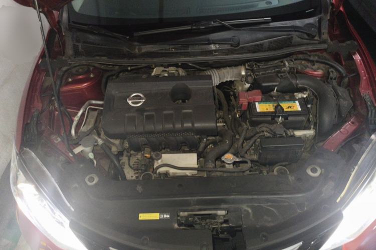 Used Nissan Tiida 2019 1.6L CVT Smart Drive Version China VI Standard Engine Bay