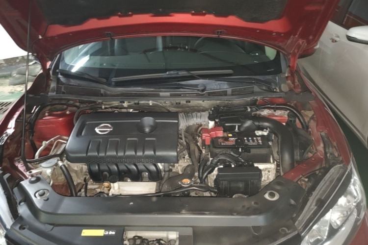 Used Nissan Tiida 2019 1.6L CVT Smart Drive Version China VI Standard Engine Bay