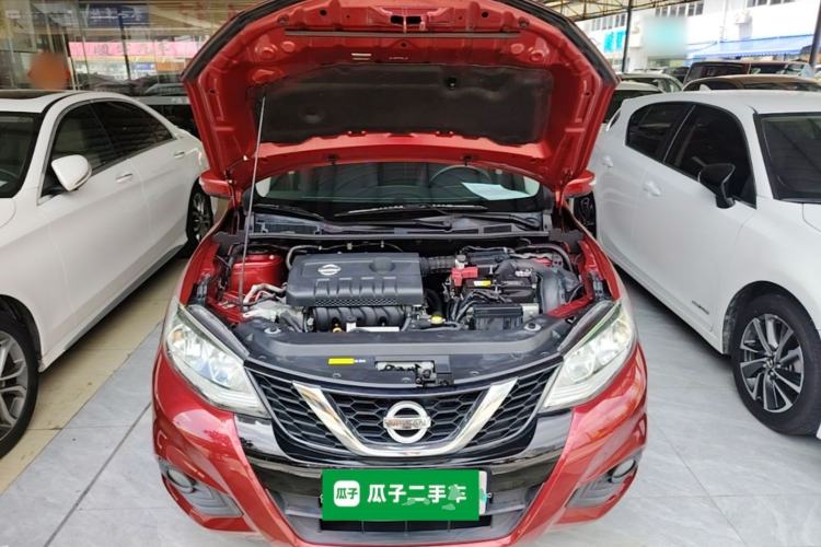 Used Nissan Tiida 2019 1.6L CVT Smart Drive Version China VI Standard Engine Bay