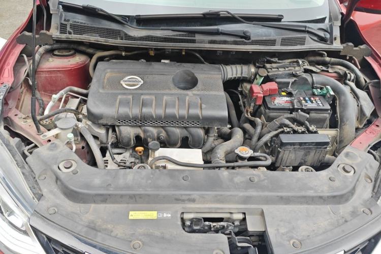 Used Nissan Tiida 2019 1.6L CVT Smart Drive Version China V Standard Engine Bay