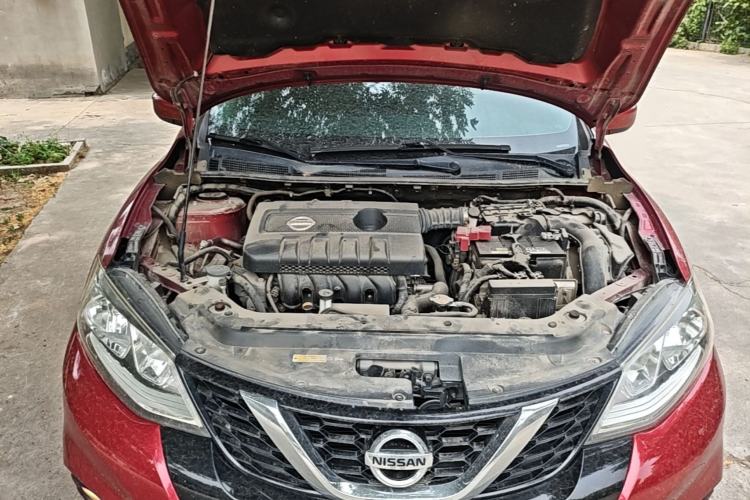 Used Nissan Tiida 2019 1.6L CVT Cool Edition China VI Standard Engine Bay