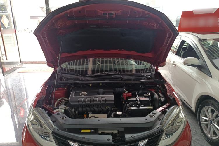 Used Nissan Tiida 2019 1.6L CVT Smart Enjoyment Version China VI Standard Engine Bay