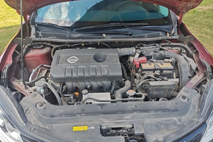 Used Nissan Tiida 2019 1.6L CVT Smart Drive Version China VI Standard Engine Bay