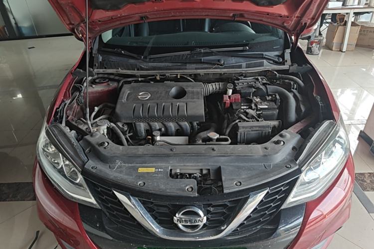 Used Nissan Tiida 2019 1.6L CVT Smart Drive Version China VI Standard Engine Bay