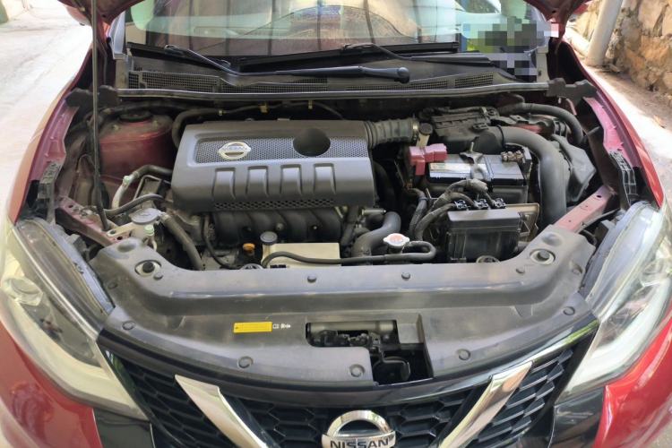 Used Nissan Tiida 2019 1.6L CVT Smart Enjoyment Version China V Standard Engine Bay