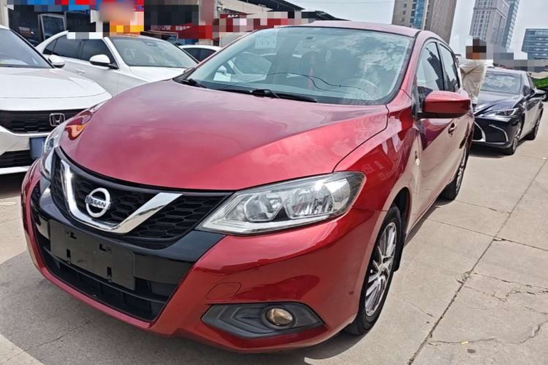 Used Nissan Tiida 2019 1.6L CVT Cool Edition China VI Standard Front Left 45 Deg