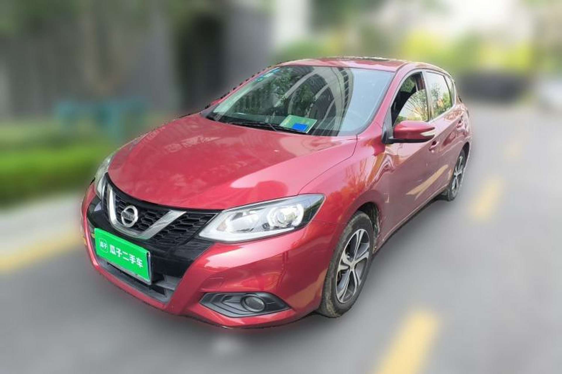 Used Nissan Tiida 2019 1.6L CVT Smart Enjoyment Version China VI Standard Front Left 45 Deg