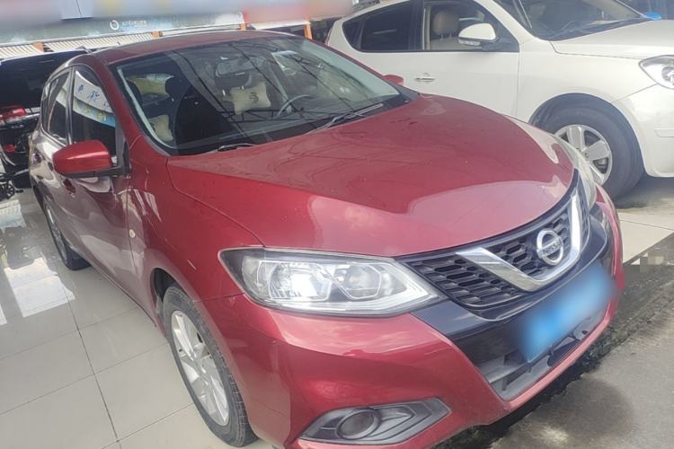 Used Nissan Tiida 2019 1.6L CVT Cool Edition China VI Standard Front Right 45 Deg