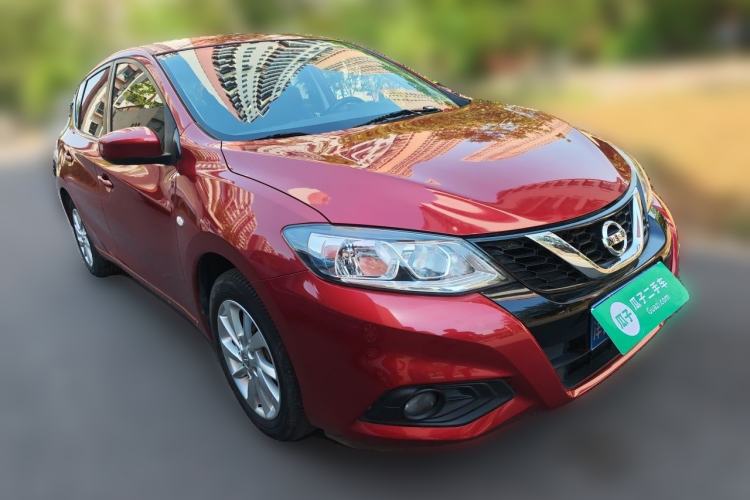 Used Nissan Tiida 2019 1.6L CVT Cool Edition China VI Standard Front Right 45 Deg
