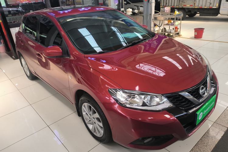 Used Nissan Tiida 2019 1.6L CVT Cool Edition China VI Standard Front Right 45 Deg