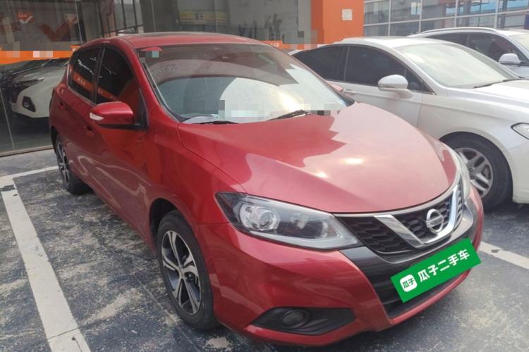 Used Nissan Tiida 2019 1.6L CVT Smart Enjoyment Version China VI Standard Front Right 45 Deg