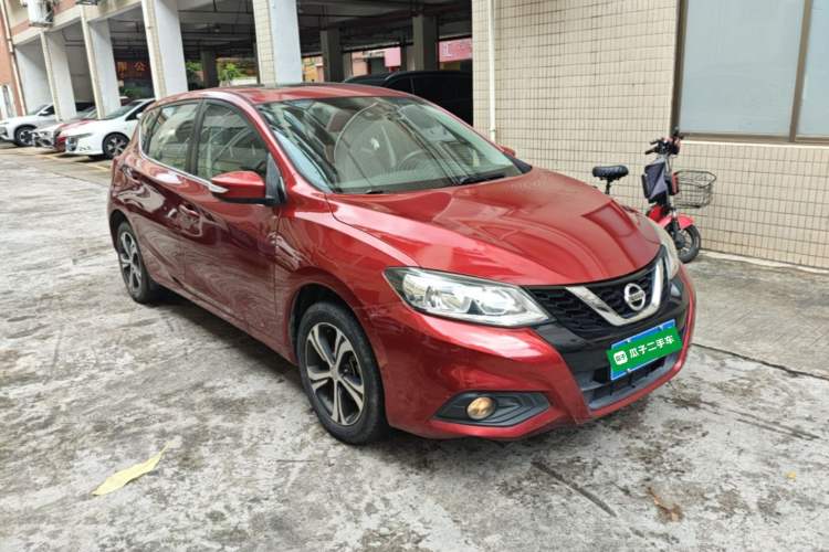 Used Nissan Tiida 2019 1.6L CVT Smart Drive Version China VI Standard Front Right 45 Deg