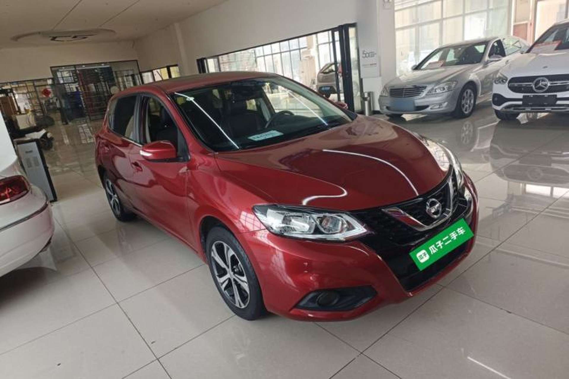 Used Nissan Tiida 2019 1.6L CVT Smart Drive Version China VI Standard Front Right 45 Deg