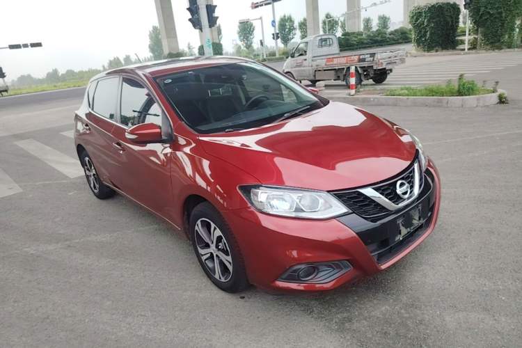 Used Nissan Tiida 2019 1.6L CVT Smart Drive Version China VI Standard Front Right 45 Deg