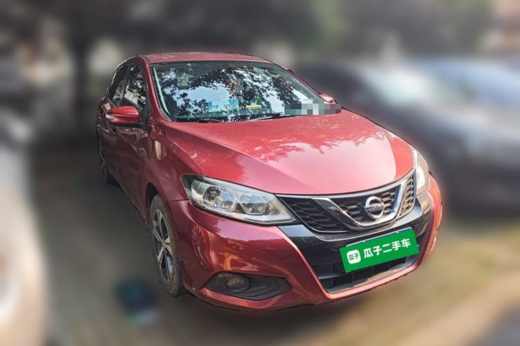 Used Nissan Tiida 2019 1.6L CVT Smart Drive Version China VI Standard Front Right 45 Deg