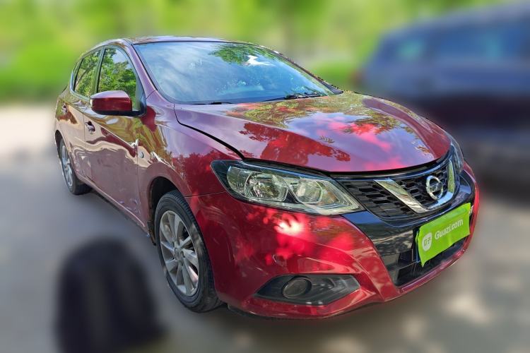 Used Nissan Tiida 2019 1.6L CVT Cool Edition China VI Standard Front Right 45 Deg