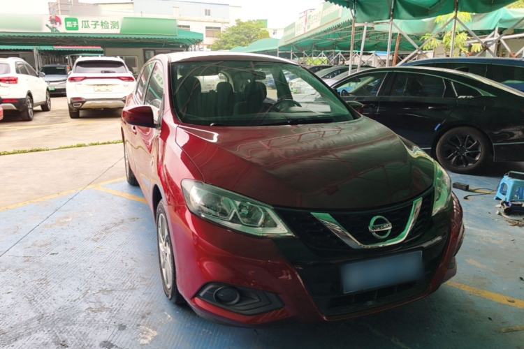 Used Nissan Tiida 2019 1.6L CVT Cool Edition China VI Standard Front Right 45 Deg