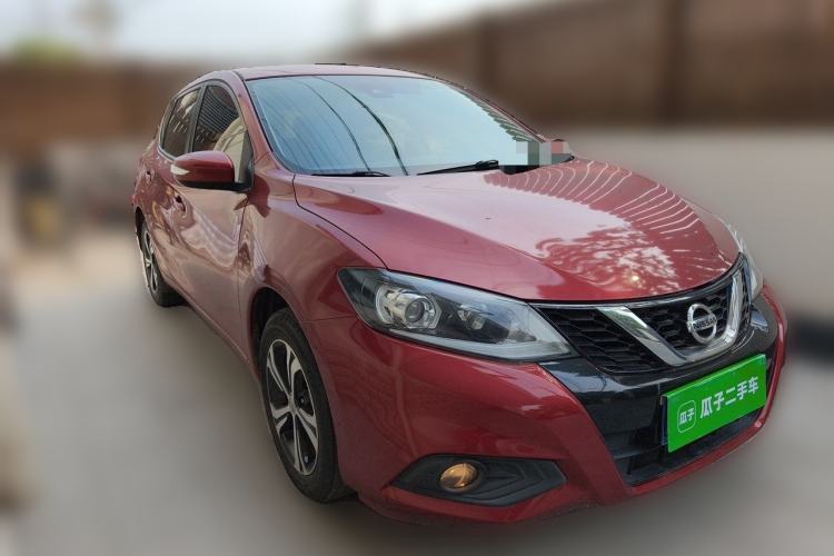 Used Nissan Tiida 2019 1.6L CVT Smart Enjoyment Version China VI Standard Front Right 45 Deg