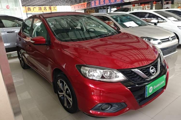 Used Nissan Tiida 2019 1.6L CVT Smart Drive Version China VI Standard Front Right 45 Deg