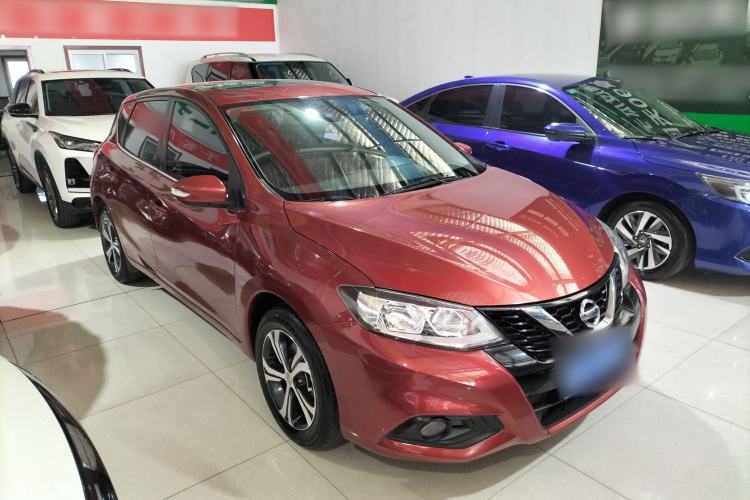 Used Nissan Tiida 2019 1.6L CVT Smart Drive Version China VI Standard Front Right 45 Deg