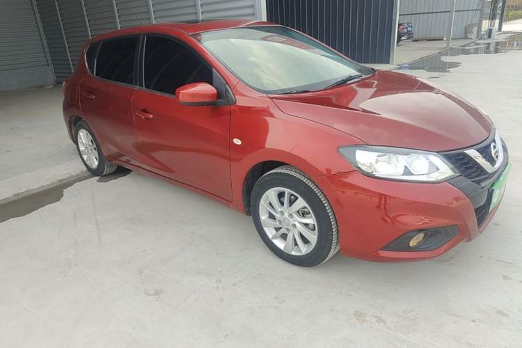 Used Nissan Tiida 2019 1.6L CVT Cool Edition China VI Standard Front Right 45 Deg