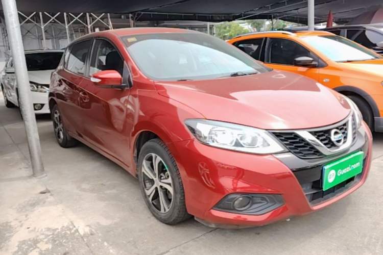 Used Nissan Tiida 2019 1.6L CVT Smart Drive Version China VI Standard Front Right 45 Deg