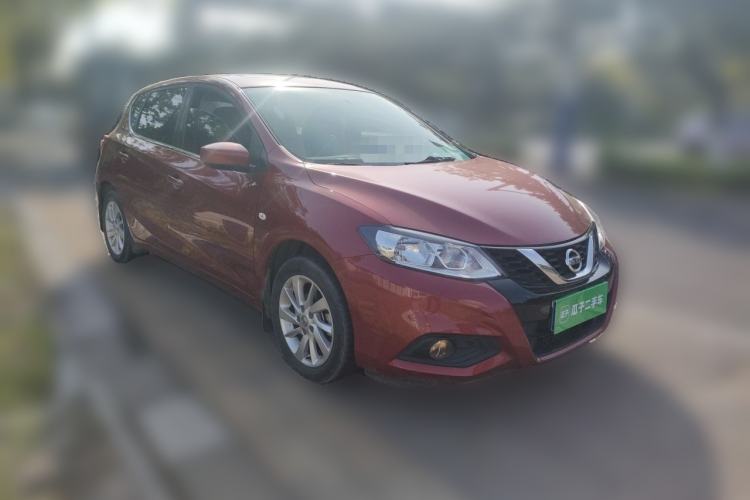 Used Nissan Tiida 2019 1.6L CVT Cool Edition China VI Standard Front Right 45 Deg