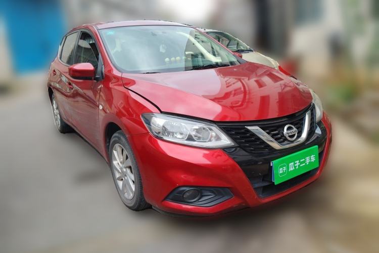 Used Nissan Tiida 2019 1.6L CVT Cool Edition China VI Standard Front Right 45 Deg