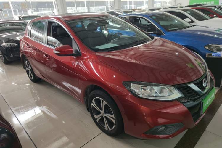 Used Nissan Tiida 2019 1.6L CVT Smart Drive Version China VI Standard Front Right 45 Deg