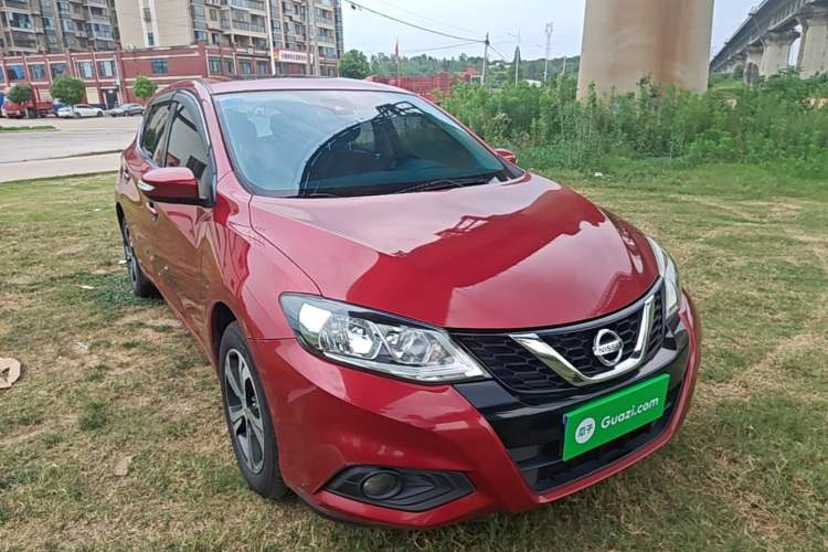 Used Nissan Tiida 2019 1.6L CVT Smart Drive Version China VI Standard Front Right 45 Deg