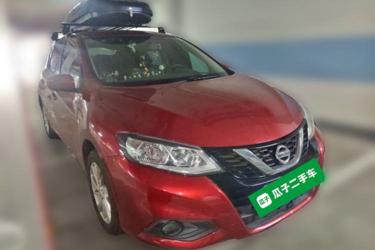 Used Nissan Tiida 2019 1.6L CVT Cool Edition China VI Standard Front Right 45 Deg